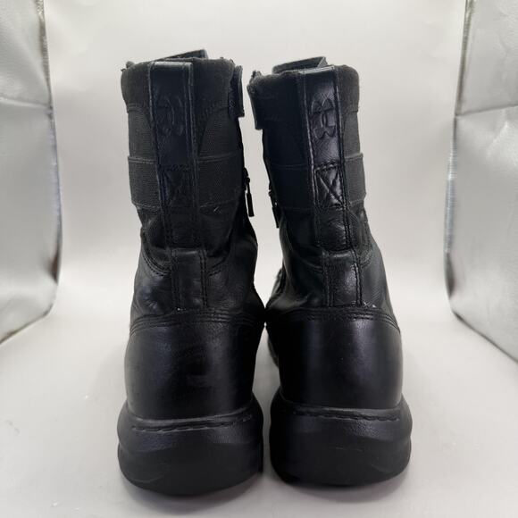 Under Armour FNP Zip Tactical Boots Mens 12 US Black Leather Combat 1296240-001 main image 6